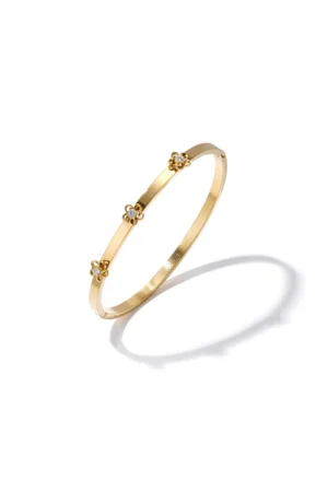 Bengel bloemen goud
