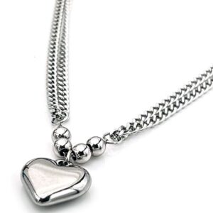 Ketting hart zilver