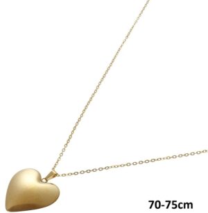 Ketting hartje goud
