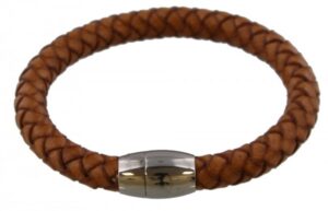 Armband lichtbruin rond