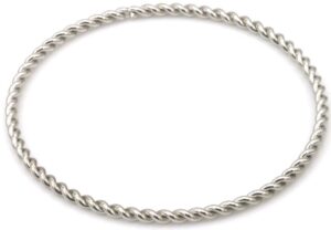 Bengel spiraal zilver