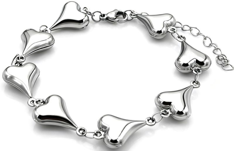 Armbandje hartjes