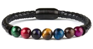 Armband stenen kleur