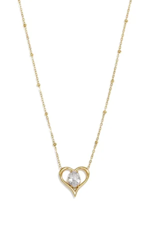 Ketting hartje transparant