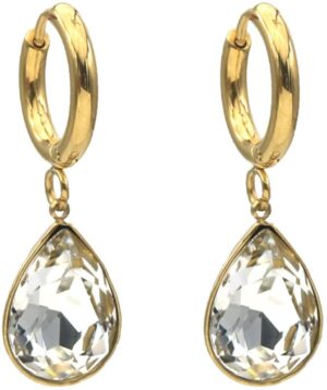Oorbellen Crystal goud