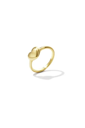 Ring hartje goud
