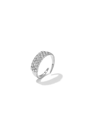 Ring Strass zilver