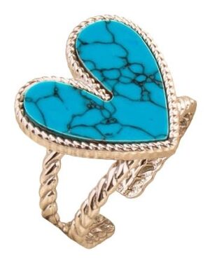 Ring Stone Heart